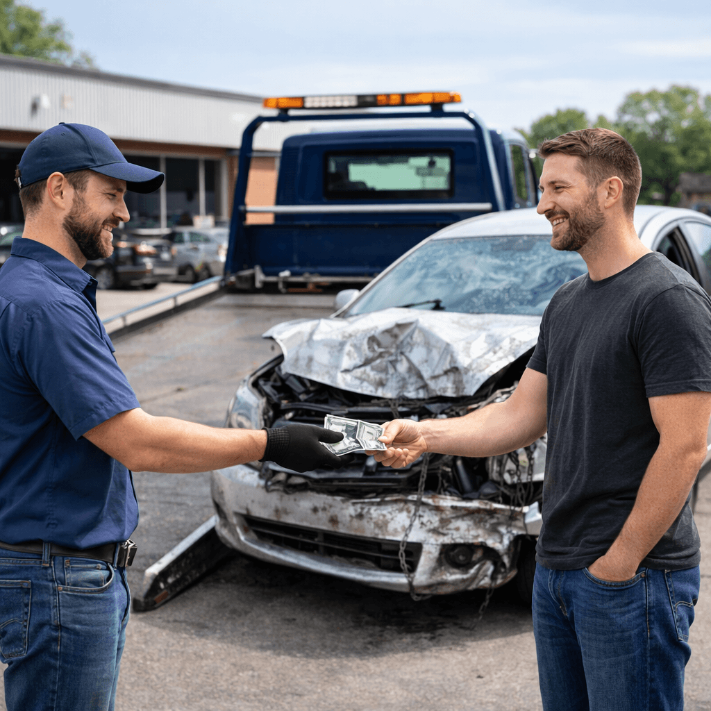 Cash for Wrecked Totaled Cars clt 2